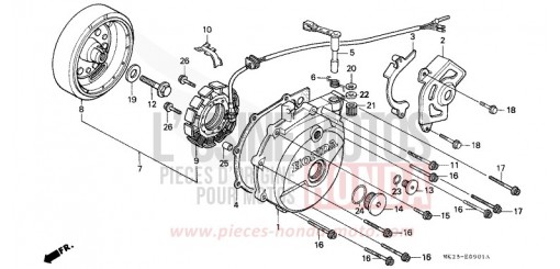 GENERATOR XR600RM de 1991