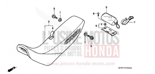 SITZ XR400R2 de 2002
