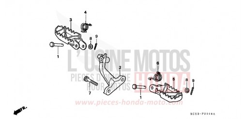 STUFE XR400R3 de 2003