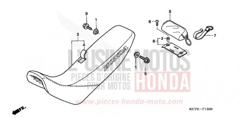 SITZ XR400R4 de 2004