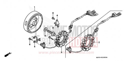 GENERATOR XR400RV de 1997