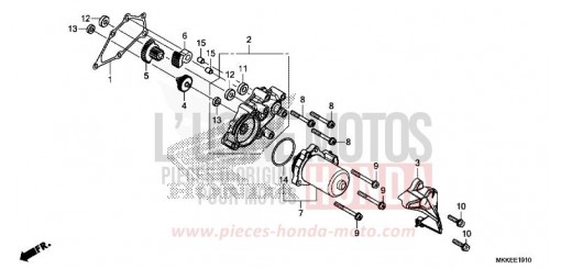 REDUZIERGETRIEBE CRF1000D2K de 2019