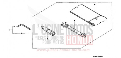 WERKZEUGE XR400RY de 2000