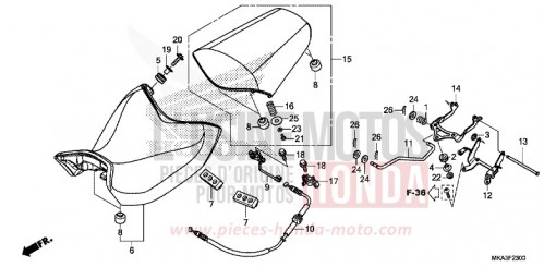 SITZ NC750XAG de 2016