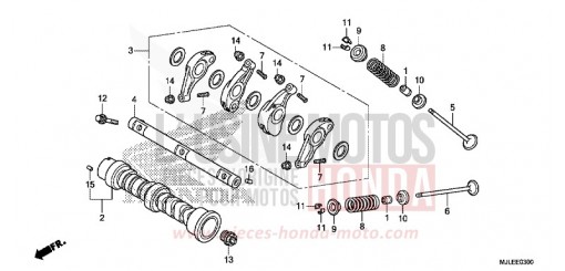 NOCKENWELLE/VENTIL NC750SAE de 2014