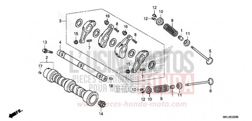 NOCKENWELLE/VENTIL NC750SAK de 2019