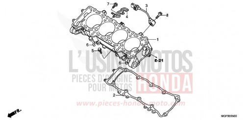 CYLINDRE CBR1000RRD de 2013