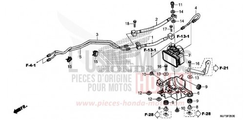 ABS-MODULATOR CRF1000DH de 2017