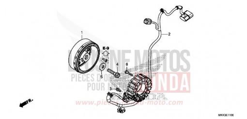 GENERATOR CRF1000DJ de 2018