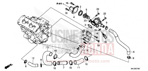 THERMOSTAT CB1000RAJ de 2018