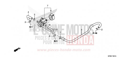 LUFTEINSPRITZ-STEUERVENTIL CB1000RF de 2015