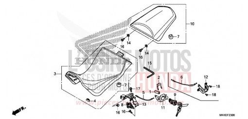 SITZ CRF1000DK de 2019