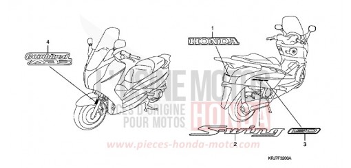 MARQUE/RAYURE FES125AB de 2011