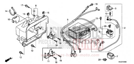 BATTERIE FES125AC de 2012