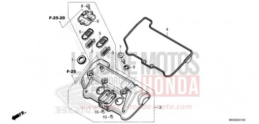 ZYLINDERKOPFDECKEL CRF1100A2M de 2021
