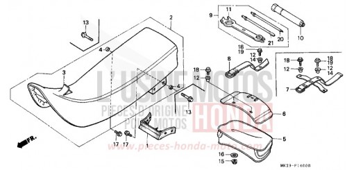 SITZ XR600RN de 1992