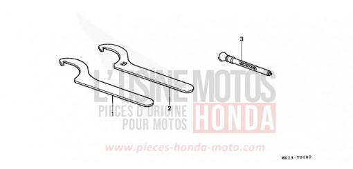 WERKZEUGE XR600RN de 1992