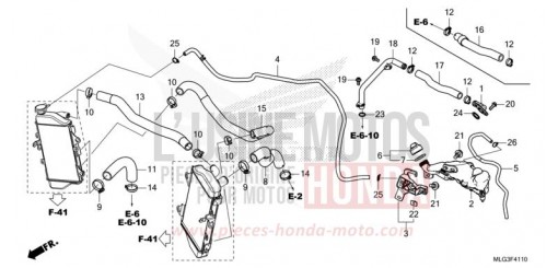 KUEHLERSCHLAUCH/WASSERROHR CRF1100A4N de 2022
