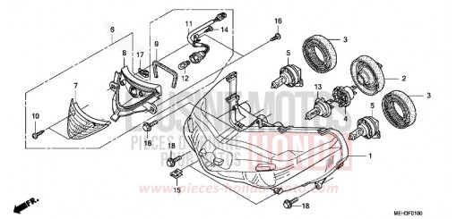 SCHEINWERFER NSA700A8 de 2008