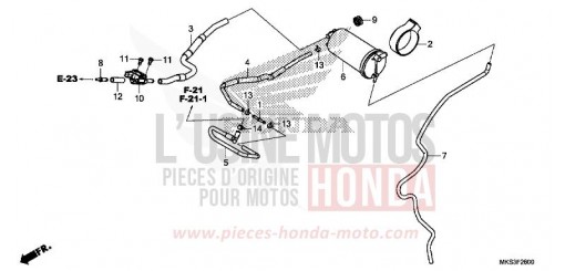 AKTIVKOHLEBEHAELTER CRF1100AL de 2020