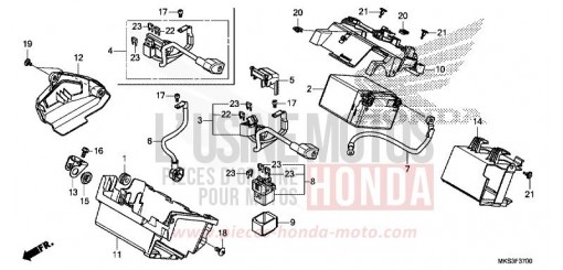 BATTERIE CRF1100AL de 2020