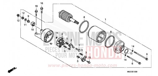 ANLASSER CB1100AD de 2013