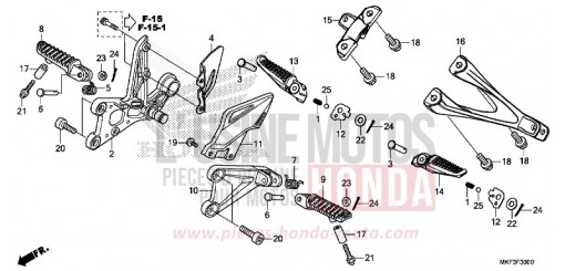 STUFE CBR1000S2H de 2017