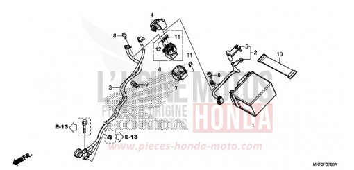 BATTERIE CBR1000S2H de 2017