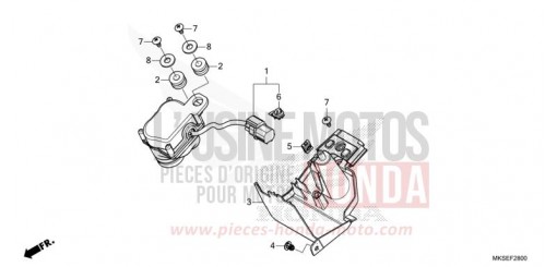 PEDAL CRF1100AM de 2021