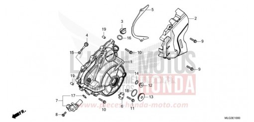 GENERATORABDECKUNG CRF1100AN de 2022