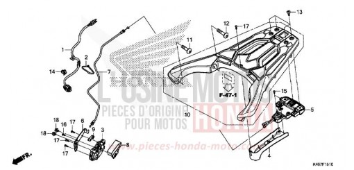 SUPPORT NSS125ADK de 2020