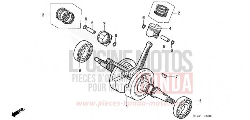 VILEBREQUIN/PISTON VT125C6 de 2006