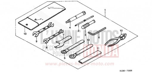 OUTILS VT125C6 de 2006