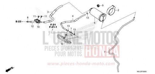 AKTIVKOHLEBEHAELTER CRF1100AN de 2022