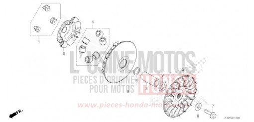 ANTRIEBSFLAECHE SH350AM de 2021