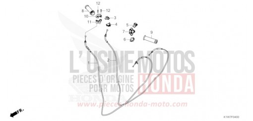 COMMUTATEUR/CABLE SH350AM de 2021