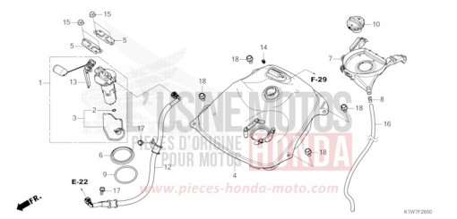 KRAFTSTOFFTANK SH350AM de 2021