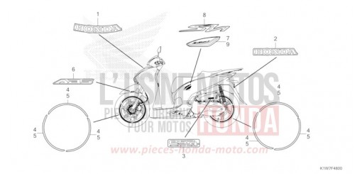 MARKE/STREIFEN SH350ASM de 2021