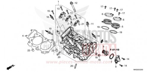 ZYLINDERKOPF CRF1100D2M de 2021