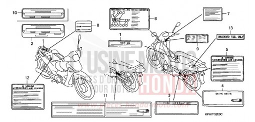 WARNETIKETT ANF1253 de 2003