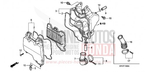 LUFTFILTER ANF1255 de 2005