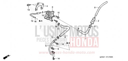 LUFTANSAUGVENTIL ANF1255 de 2005