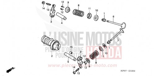 NOCKENWELLE/VENTIL ANF1257 de 2007