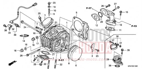 ZYLINDERKOPF ANF125T5 de 2005