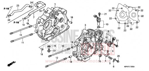 KURBELGEHAEUSE ANF125T6 de 2006