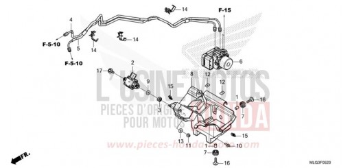 ABS-MODULATOR CRF1100D2N de 2022
