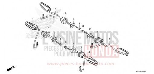 BLINKER CRF1100D2N de 2022