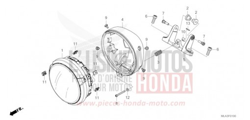 SCHEINWERFER CMX1100AM de 2021