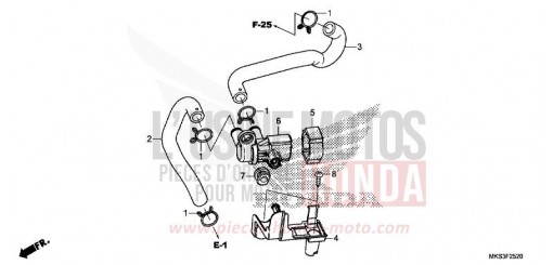 LUFTEINBLASMAGNETVENTIL CRF1100D4L de 2020