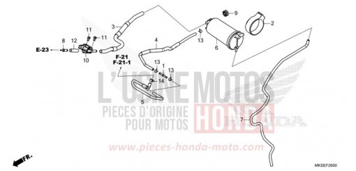 AKTIVKOHLEBEHAELTER CRF1100D4M de 2021